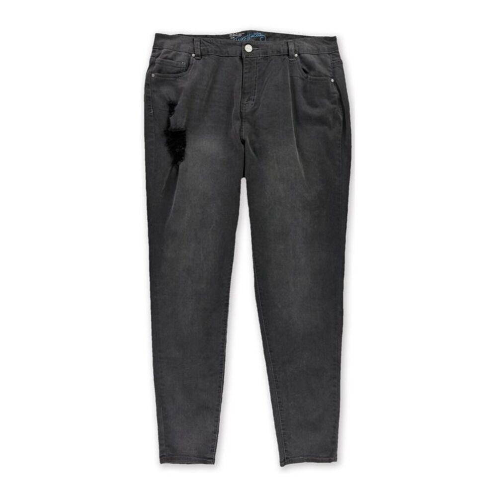 mblm Womens Vintage Distressed Tapered Slim Jeans, NWT